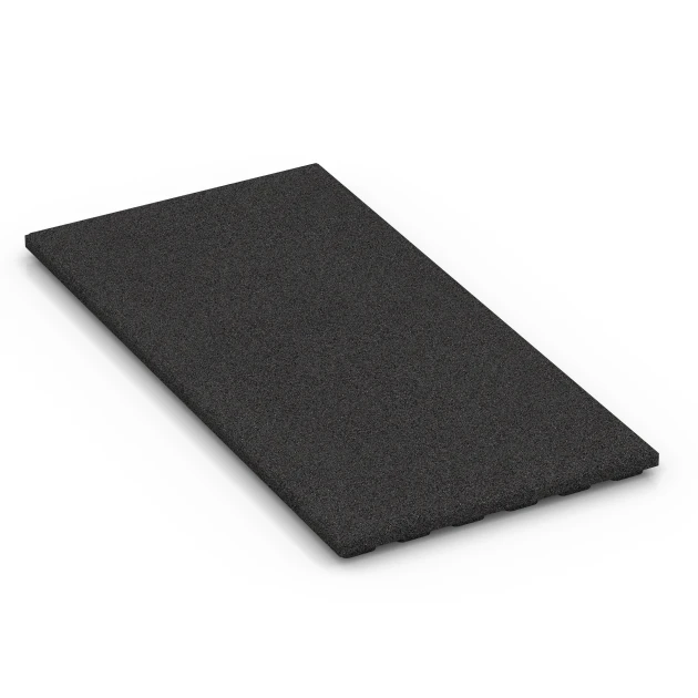 Mata stajenna Komfort von WARCO im Farbdesign Antracyt mit den Abmessungen 100 x 50 x 4 cm | 0,50 m². Produktfoto von Artikel 6385 in der Aufsicht von schräg vorne.