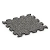 Fitness Active podłoga von WARCO im Farbdesign Ciemnoszary granit mit den Abmessungen 44,6 x 44,6 x 1,8 cm. Produktfoto von Artikel 6823 in der Aufsicht von schräg vorne.