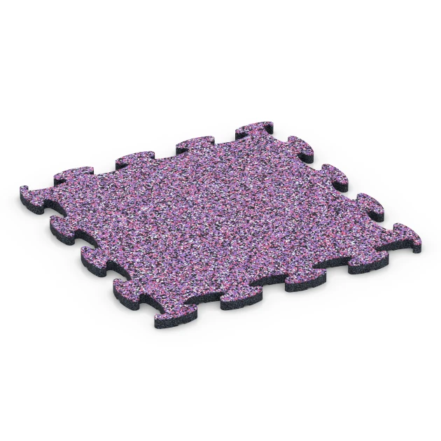 Płytki balkonowe von WARCO im Farbdesign Lawenda mit den Abmessungen 44,6 x 44,6 x 1,8 cm. Produktfoto von Artikel 6792 in der Aufsicht von schräg vorne.