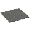 Fitness Active podłoga von WARCO im Farbdesign Ciemnoszary granit mit den Abmessungen 97,1 x 97,1 × 1,8 cm. Produktfoto von Artikel 6832 in der Aufsicht von schräg vorne.