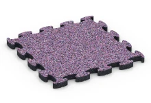 Mata puzzle na plac zabaw