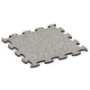 Fitness Active podłoga von WARCO im Farbdesign Szary granit mit den Abmessungen 98 x 98 x 2,8 cm. Produktfoto von Artikel 6851 in der Aufsicht von schräg vorne.