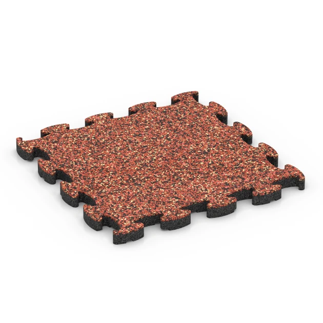 Płytki balkonowe kamienne klik von WARCO im Farbdesign Etna mit den Abmessungen 30 x 30 x 1,8 cm. Produktfoto von Artikel 6818 in der Aufsicht von schräg vorne.
