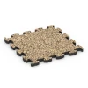 Płytki balkonowe kamienne klik von WARCO im Farbdesign Rattan mit den Abmessungen 30 x 30 x 1,8 cm. Produktfoto von Artikel 6822 in der Aufsicht von schräg vorne.