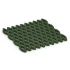Bezpieczna kratka trawnikowa von WARCO im Farbdesign Zielony trawiasty mit den Abmessungen 100 x 100 x 4 cm. Produktfoto von Artikel 7011 in der Aufsicht von schräg vorne.