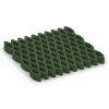 Bezpieczna kratka trawnikowa von WARCO im Farbdesign Zielony trawiasty mit den Abmessungen 100 × 100 × 8 cm. Produktfoto von Artikel 7014 in der Aufsicht von schräg vorne.