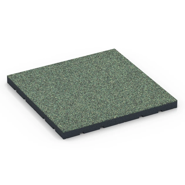 Podłoga na siłownię zewnętrzną von WARCO im Farbdesign Trawnik angielski mit den Abmessungen 60 x 60 x 4 cm | 0,36 m². Produktfoto von Artikel 7143 in der Aufsicht von schräg vorne.