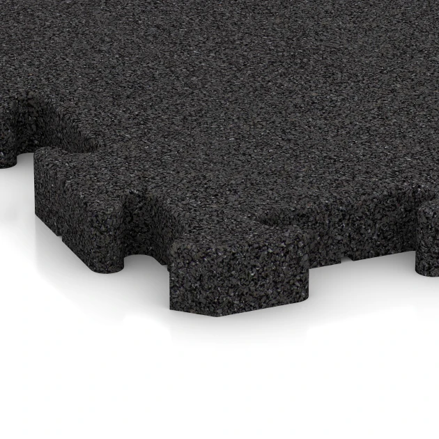 Detailaufnahme der Randausprägung von WARCO-Produkt 6055, Płyta eventowa zewnętrzna, Format 100 x 100 x 4 cm | 1,00 m², Farbe Antracyt.