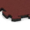 Detailaufnahme der Randausprägung von WARCO-Produkt 5297, Płytka na obrzeża basenu, Format 500 x 500 x 30 mm, Farbe Koralowy.
