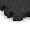 Detailaufnahme der Randausprägung von WARCO-Produkt 3132, Płytka tarasowa na klik, Format 500 x 500 x 50 mm, Farbe Antracyt.