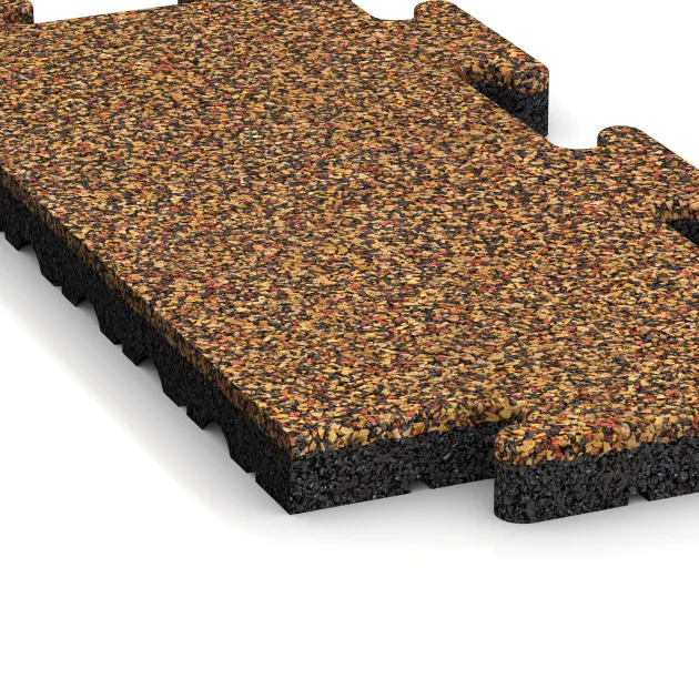 Detailaufnahme der Randausprägung von WARCO-Produkt 4851, Płyta brzegowa, Format 500 x 235 x 30 mm, Farbe Terakota.