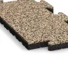 Detailaufnahme der Randausprägung von WARCO-Produkt 4852, Płyta brzegowa, Format 500 x 235 x 30 mm, Farbe Trawertyn.