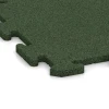 Detailaufnahme der Randausprägung von WARCO-Produkt 5687, Płyta podłogowa puzzle Indoor, Format 50 x 50 x 1,8 cm | 0,25 m², Farbe Zielony trawiasty.