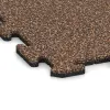 Detailaufnahme der Randausprägung von WARCO-Produkt 3944, Nawierzchnia sportowa dla psów HD, Format 1000 x 1000 x 18 mm, Farbe Caffè latte.