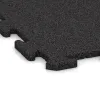 Detailaufnahme der Randausprägung von WARCO-Produkt 3959, Nawierzchnia sportowa dla psów HD, Format 1000 x 1000 x 18 mm, Farbe Antracyt.
