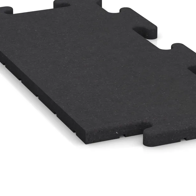 Detailaufnahme der Randausprägung von WARCO-Produkt 4678, Płyta brzegowa HD Fine, Format 500 x 235 x 18 mm, Farbe Antracyt.