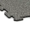 Detailaufnahme der Randausprägung von WARCO-Produkt 4766, Płyta narożna, Format 485 x 485 x 18 mm, Farbe Klasyczny granit.