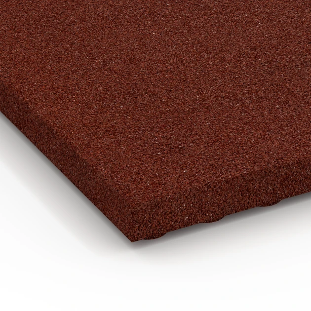 Detailaufnahme der Randausprägung von WARCO-Produkt 6649, Stallplatte Luxus, Format 100 x 50 x 5 cm, Farbe Czerwony ceglasty.