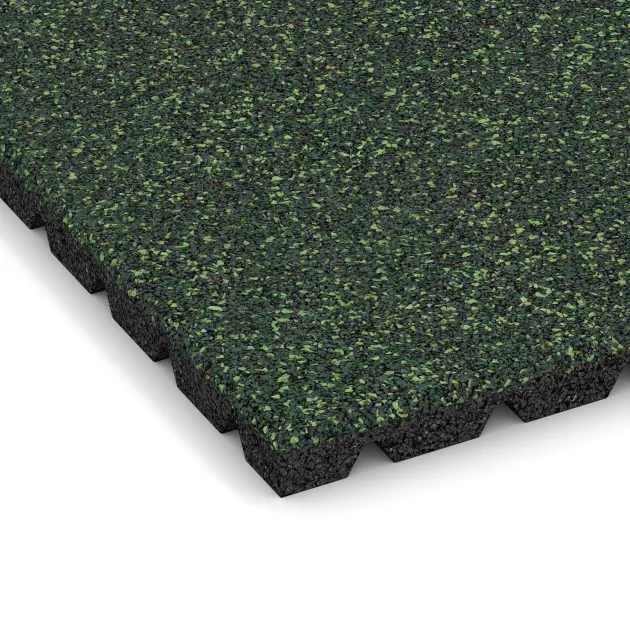 Detailaufnahme der Randausprägung von WARCO-Produkt 5480, Płytka tarasowa 3 cm, Format 500 x 500 x 30 mm, Farbe Angielski trawnik.