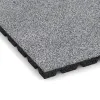 Detailaufnahme der Randausprägung von WARCO-Produkt 5475, Płytka tarasowa 3 cm, Format 500 x 500 x 30 mm, Farbe Szary melanż.