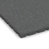 Detailaufnahme der Randausprägung von WARCO-Produkt 0565, Płyta tarasowa – 3 cm, Format 50 x 50 x 3 cm, Farbe Szary łupkowy.