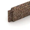 Detailaufnahme der Randausprägung von WARCO-Produkt 2261, Listwa przypodłogowa, Format 750 x 80 x 20 mm, Farbe Caffè latte.