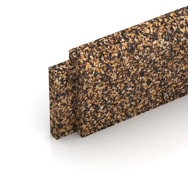 Detailaufnahme der Randausprägung von WARCO-Produkt 2252, Listwa przypodłogowa, Format 750 x 80 x 20 mm, Farbe Maroko.