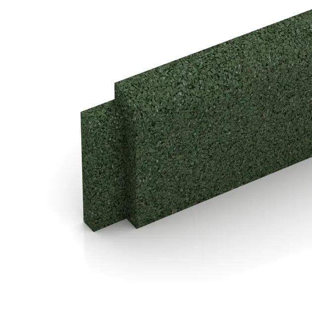 Detailaufnahme der Randausprägung von WARCO-Produkt 2265, Listwa przypodłogowa, Format 750 x 80 x 20 mm, Farbe Zielony trawiasty.