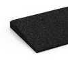 Detailaufnahme der Randausprägung von WARCO-Produkt 6596, Najazd progowy, Format 100 × 25 cm | 1 < 4 cm, Farbe Antracyt.