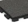 Detailaufnahme der Randausprägung von WARCO-Produkt 1339, Płytka na obrzeża basenu Classic, Format 500 x 500 x 40 mm, Farbe Ciemny granit.