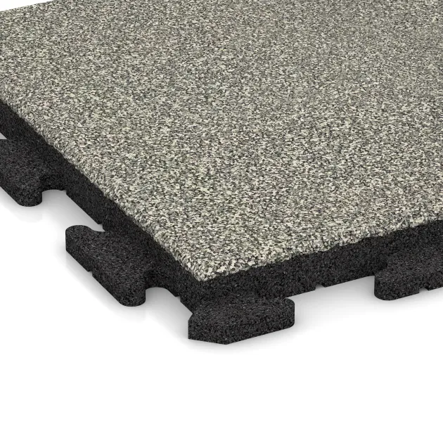 Detailaufnahme der Randausprägung von WARCO-Produkt 1341, Płytka na obrzeża basenu Classic, Format 500 x 500 x 40 mm, Farbe Jasny granit.