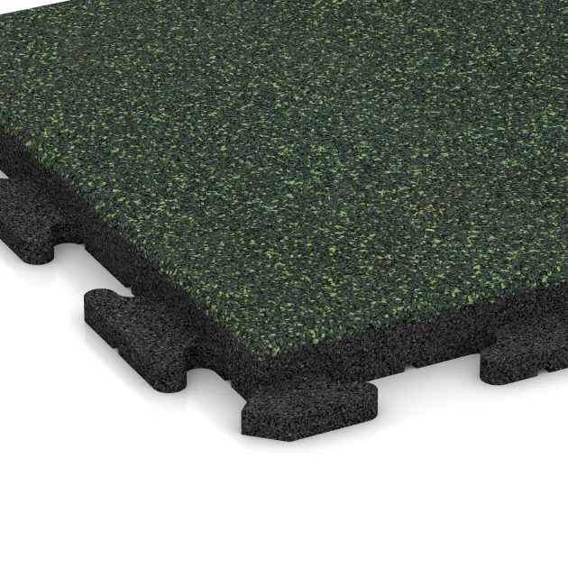 Detailaufnahme der Randausprägung von WARCO-Produkt 1314, Płyta do kojca, Format 500 x 500 x 40 mm, Farbe Angielski trawnik.