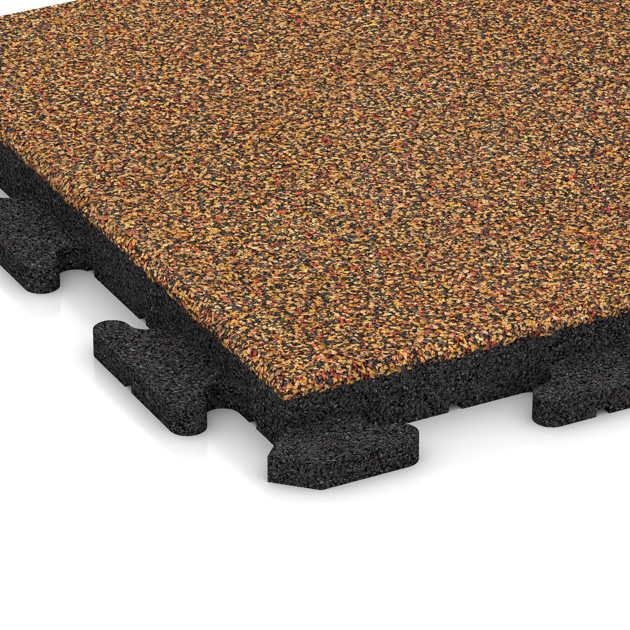 Detailaufnahme der Randausprägung von WARCO-Produkt 1343, Płytka na obrzeża basenu Classic, Format 500 x 500 x 40 mm, Farbe Terakota.