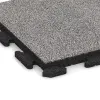 Detailaufnahme der Randausprägung von WARCO-Produkt 4626, Nawierzchnia Fitness Płyty Gumowe Classic, Format 500 x 500 x 40 mm, Farbe Szary melanż.