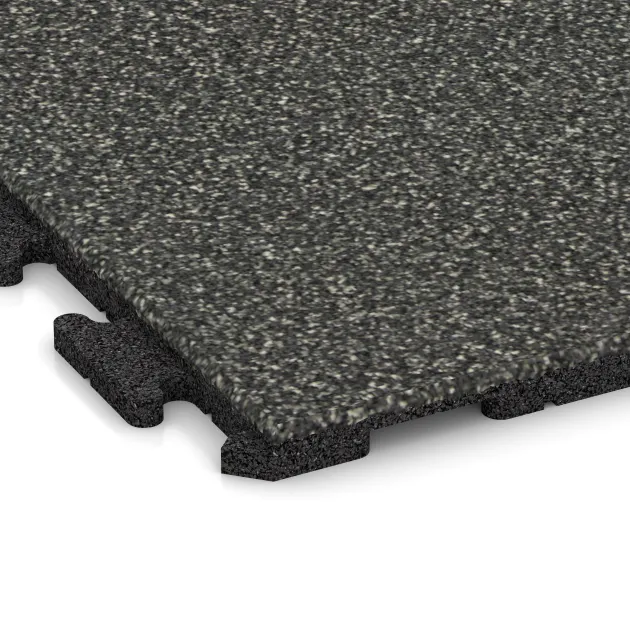 Detailaufnahme der Randausprägung von WARCO-Produkt 5759, Nawierzchnia eventowa, Format 1000 x 1000 x 30 mm, Farbe Ciemny granit.