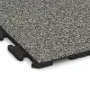 Detailaufnahme der Randausprägung von WARCO-Produkt 1571, Nawierzchnia na place zabaw, Format 1000 x 1000 x 30 mm, Farbe Klasyczny granit.