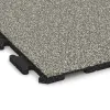 Detailaufnahme der Randausprägung von WARCO-Produkt 1572, Nawierzchnia na place zabaw, Format 1000 x 1000 x 30 mm, Farbe Jasny granit.