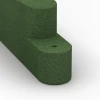 Detailaufnahme der Randausprägung von WARCO-Produkt 6641, Obrzeże gumowe, Format 100 x 15 x 30 cm, Farbe Zielony trawiasty.