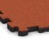 Detailaufnahme der Randausprägung von WARCO-Produkt 5969, Płytka schodowa, Format 306 x 306 x 20 mm, Farbe Oranż.