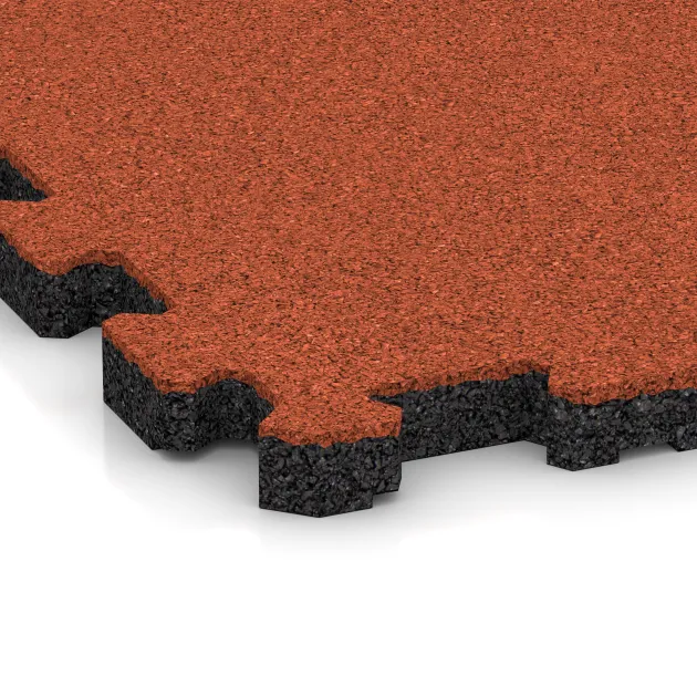 Detailaufnahme der Randausprägung von WARCO-Produkt 5969, Płytka schodowa, Format 306 x 306 x 20 mm, Farbe Oranż.