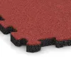 Detailaufnahme der Randausprägung von WARCO-Produkt 5967, Płytka schodowa, Format 306 x 306 x 20 mm, Farbe Ciemny róż.