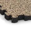 Detailaufnahme der Randausprägung von WARCO-Produkt 6108, Płytka na obrzeża basenu bezfugowa, Format 306 x 306 x 30 mm, Farbe Trawertyn.