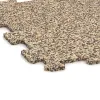 Detailaufnahme der Randausprägung von WARCO-Produkt 0890, Nawierzchnia Fitness Kompakt, Format 485 x 485 x 8 mm, Farbe Trawertyn.