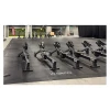 Detailaufnahme der Randausprägung von WARCO-Produkt 6191, Podłoga na wynajem Fitness Performance Elite, Format 15 × 20 m | 300 m², Farbe Antracyt.
