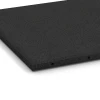 Detailaufnahme der Randausprägung von WARCO-Produkt 6287, Płyty amortyzujące, Format 50 x 50 x 3 cm, Farbe Antracyt.