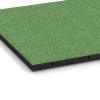 Detailaufnahme der Randausprägung von WARCO-Produkt 6129, Płyta amortyzująca – 95 cm, Format 50 x 50 x 3 cm | 0,25 m², Farbe Zielony lipowy.