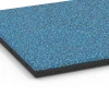 Detailaufnahme der Randausprägung von WARCO-Produkt 6420, Płyta amortyzująca – 90 cm, Format 50 x 50 x 3 cm | 0,25 m², Farbe Atlantyk.