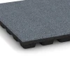 Detailaufnahme der Randausprägung von WARCO-Produkt 6294, Płyty amortyzujące, Format 50 x 50 x 4,8 cm, Farbe Grafitowy.