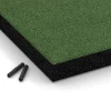 Detailaufnahme der Randausprägung von WARCO-Produkt 6267, Płyta amortyzująca – 180 cm, Format 50 x 50 x 6 cm, Farbe Zielony trawiasty.