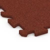 Detailaufnahme der Randausprägung von WARCO-Produkt 6984, Mata fitness puzzle, Format 50 x 50 x 2 cm | 0,25 m², Farbe Czerwony ceglasty.